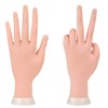 Manicure Practice Hands & Fingers Nail Hand Practice Model Flexible