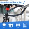 YIFMOO Folding Bicycle Lock, 78 cm Bicycle Lock, High Security