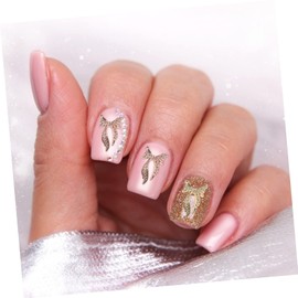 Baluue Metal Butterfly Jewelry Set 1 Bag of Nail Art Studs Bowknot Charms Alloy Nail Rivets for Manicure Decor Stylish