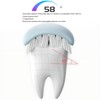 CMHX 3 Sided Autism Toothbrush Three Bristles for Special Needs