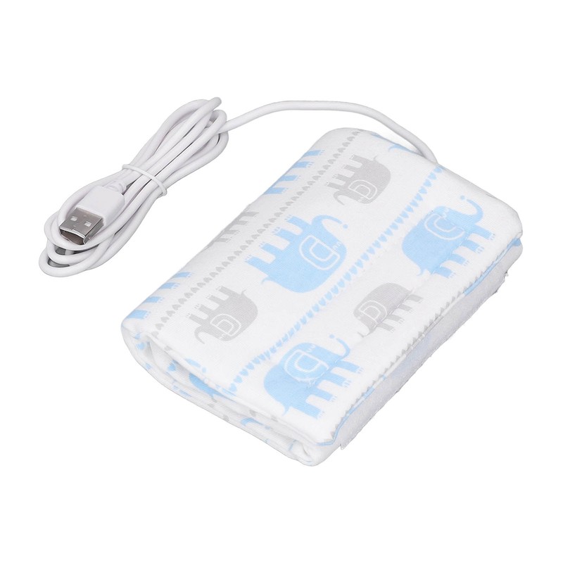 Travel Milk Heat Bag USB Portable Compact Zip Closure Thermostat