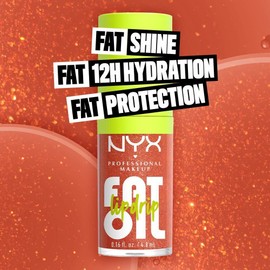 NYX PROFESSIONAL MAKEUP Fat Oil Lip Drip, Moisturizing, Shiny and Vegan...