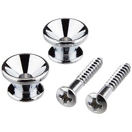 GOTOH Strap Pin, Fender Type, Set of 2, Chrome (PEP-B2C) EP-B2C
