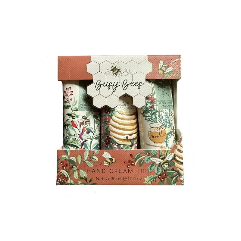 Heathcote & Ivory Busy Bees Holiday Vegan Honey Hand Cream