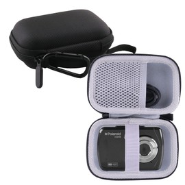 WERJIA Hard Carrying Case Compatible with Polaroid IS048 Waterproof Digital Camera (Black)