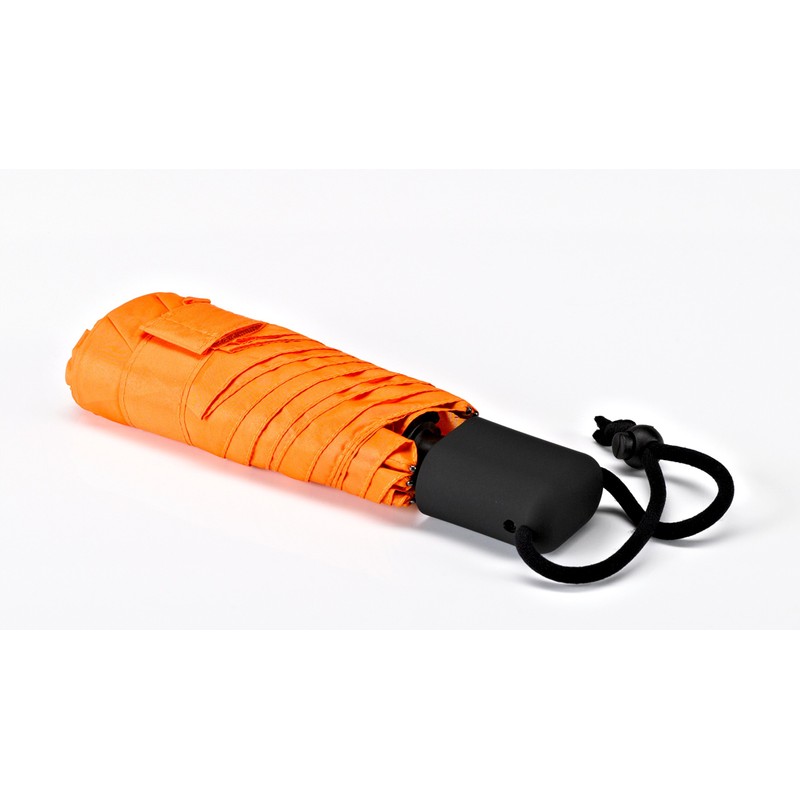 EuroSCHIRM Dainty Automatic Sun, Hiking, Rain and Trekking Umbrella, Orange