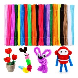 ..pipas Limpia 1000 Piezas De Colores Surtidos Para Bricolaj