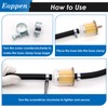 Eoppen 34Pcs 5 Sizes 8-18mm Fuel Line Clamp Assortment Kit,