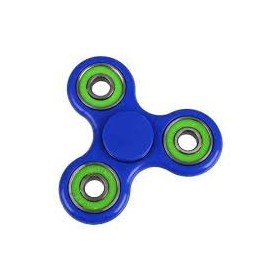Christmas Concepts® - Exclusive Blue & Green Fidget Hand Spinner - Stress Reducer, Stress Relief, Autism - Spin Time 1-3 Minutes