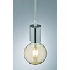 Trio Leuchten Cord 310100107 Pendant Light Metal Nickel Matt Excl.
