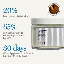 Equi - Collagen Edition, 20 Day Multivitamin Powder Supplement - Comprehensive Collagen Support, Enhanced Skin Glow, Anti-ageing, Bone & Joint Support, Collagen peptides, Glutathione, Vitamin C
