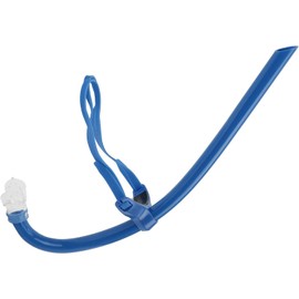 Snorkel De Natación, Snorkel De Montaje Frontal, con Boquilla De Silicona para Entrenamiento De Natación, Diadema Ajustable para Buceo Y