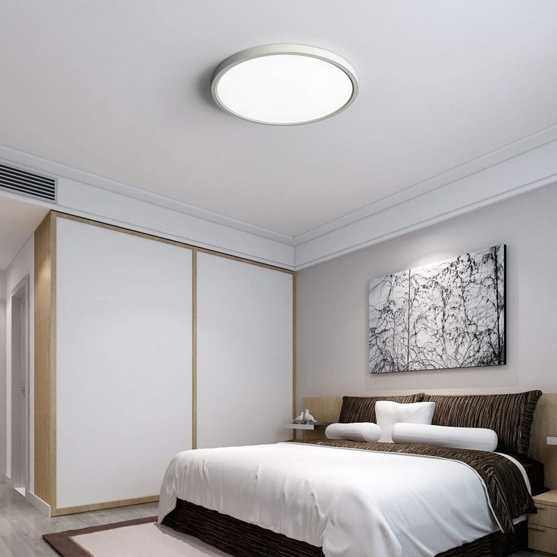 TALOYA LED Ceiling Light Living Room White, 15.8 Inch Thin