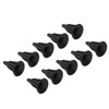 10Pcs Soft Rubber Arrowhead Suction Cup Arrow Heads for Children