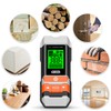 Dr.meter Wood Moisture Meter, 2 in 1 Pin & Pinless