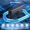 K&F CONCEPT OSMO 360 Battery Charger, 3-Slot Action 5 Pro