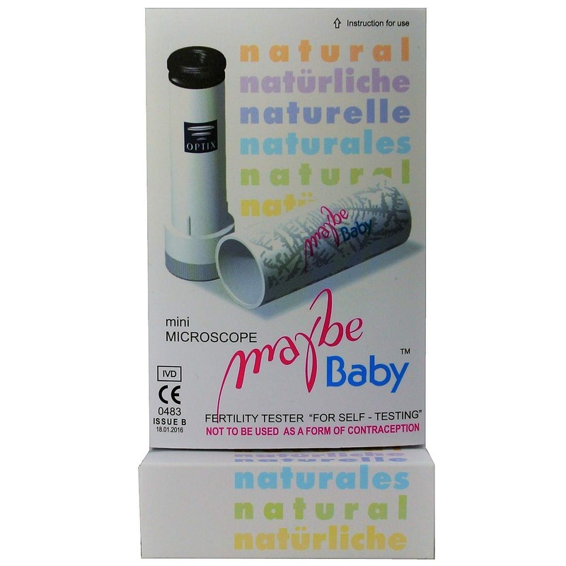 Maybe Baby Saliva Ovulation Test Fertility Microscope Testing Kit