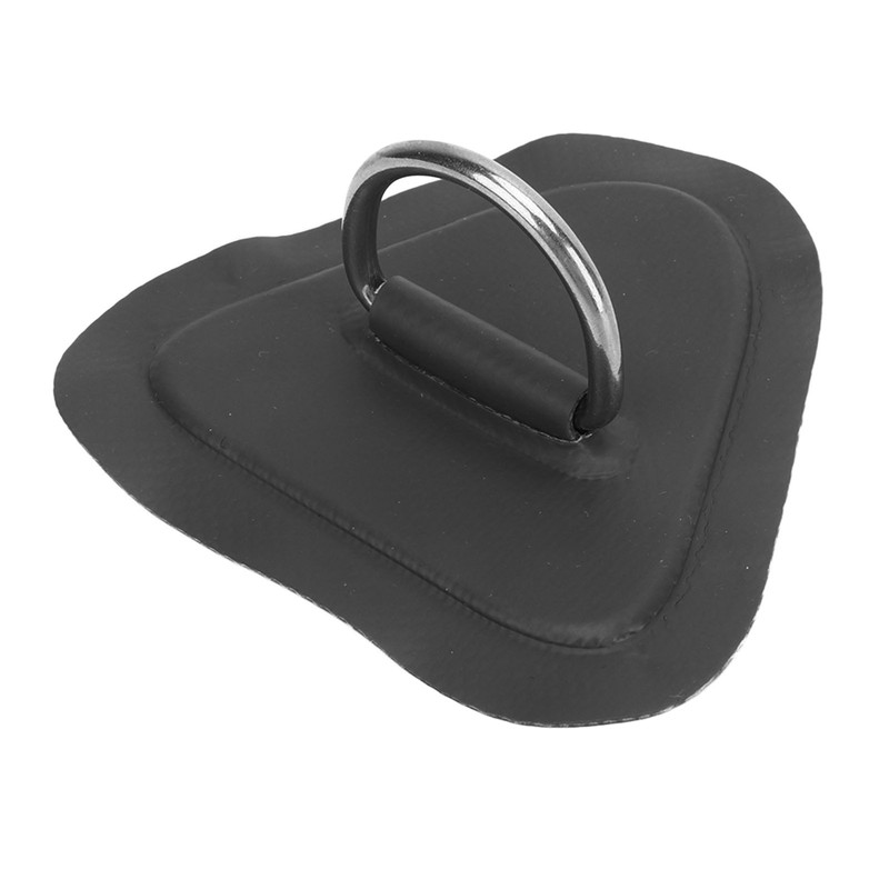 4 Pcs D Ring Patch Stainless Steel D Ring Pad