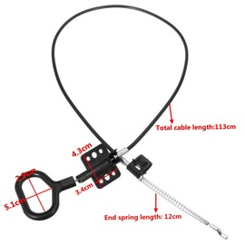 C-FUNN D-type Metal Replacement Cable Release Handle for Recliner Sofa Couch Chair