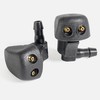 Click&Fit 2-pcs Windshield Washer Nozzles Compatible with Mazda 3 MK1