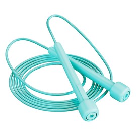 NHQZ Children's Skipping Rope, Rubber Twist Skipping Rope, 2.8 m, Pack of 1, blue, A