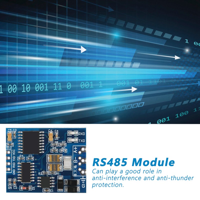 TTL to RS485 Module with Isolated MCU Serial Port UART
