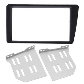 2Din Radio Stereo Fascia Dash Frame Trim Replacement for Honda Civic LHD 2001-2005
