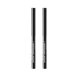 2 Stück Black Gel Eyeliner Pen, Waterproof Eyeliner, Klare Linienführung, Lange Haltbarkeit, Leicht aufzutragen, Wischfest, for Eye Makeup for a Perfect Eye Wing
