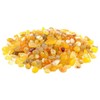 WAYBER Natural Yellow Agate Pebbles, 1 Lb/460g Decorative Rocks Non-Toxic