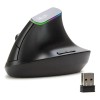 Delux Mouse Vertical Ergonómico Inalámbrico 2.4g Con 1600dpi