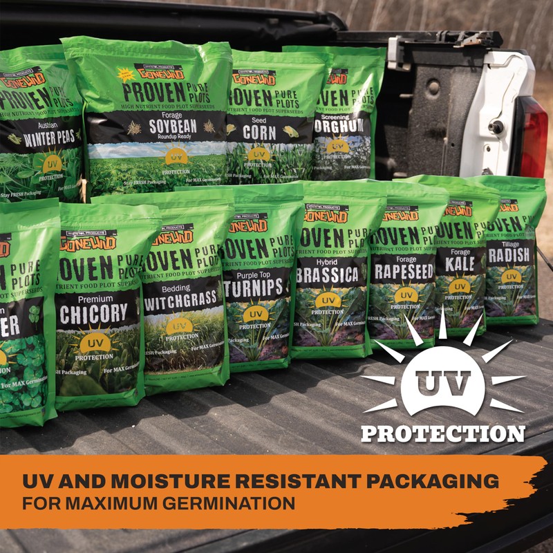 Whitetail Products Gone Wild, Screening Forage Sorghum Food Plot Seeds,