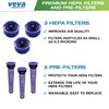 VEVA 6-Pack Premium Vacuum Filters Set - Compatible with Dyson