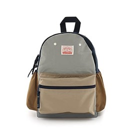 Ocean and Ground 1215102 Daypack CRAZY Nylon Backpack, Kids, Babies, Boys, Girls, gray (light gray)