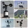 Anemometer Wind Speed Sensor 0-10V, DC 12-24V Aluminium Housing, 0-30m/s
