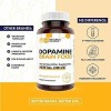 Natural Stacks Dopamine Brain Food 60 Cápsulas Cognitive Supplement L-Tyrosine