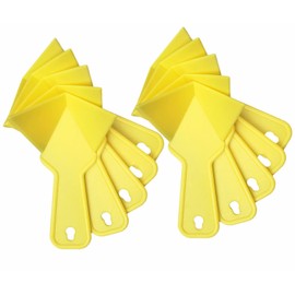 10pcs Plastic Corner Trowel, Drywall Corner Finishing Tools, Cleaning Stucco Removal Builder Tool Finisher for Floor Wall Ceramic