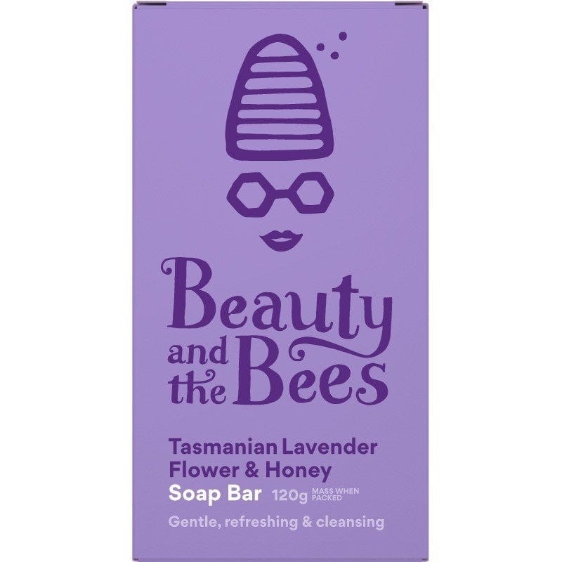 Beauty & the Bees Real Soap Bar 120g - Tasmanian