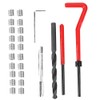 Chazcool 25Pcs Thread Repair Kit M7 x 1, Kit Thread