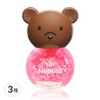 Enbebe children's nail polish, bling pink, 3 pieces / 엔비베베 아동용 매니큐어, 블링핑크, 3개