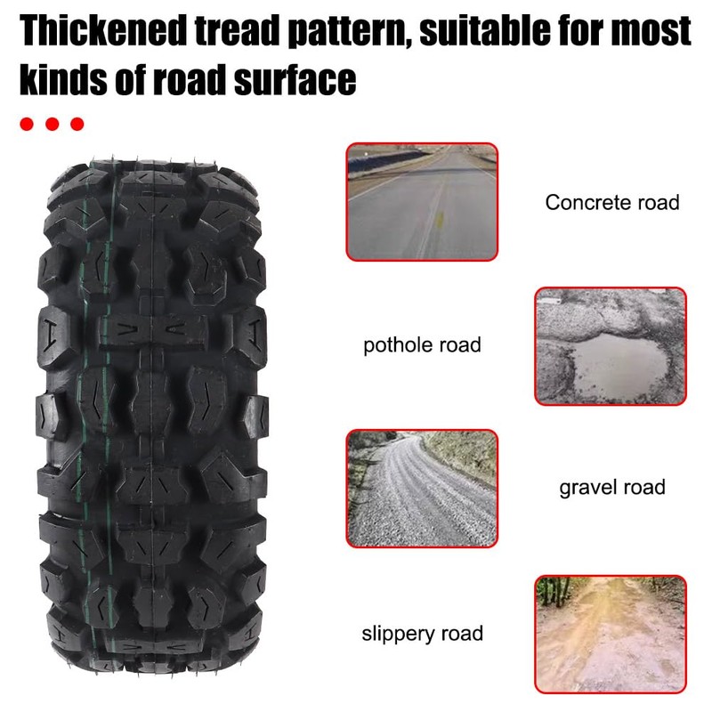 generic 100/65-6.5 Electric Scooter Off-Road Tire 11 Inches Vacuum Tire