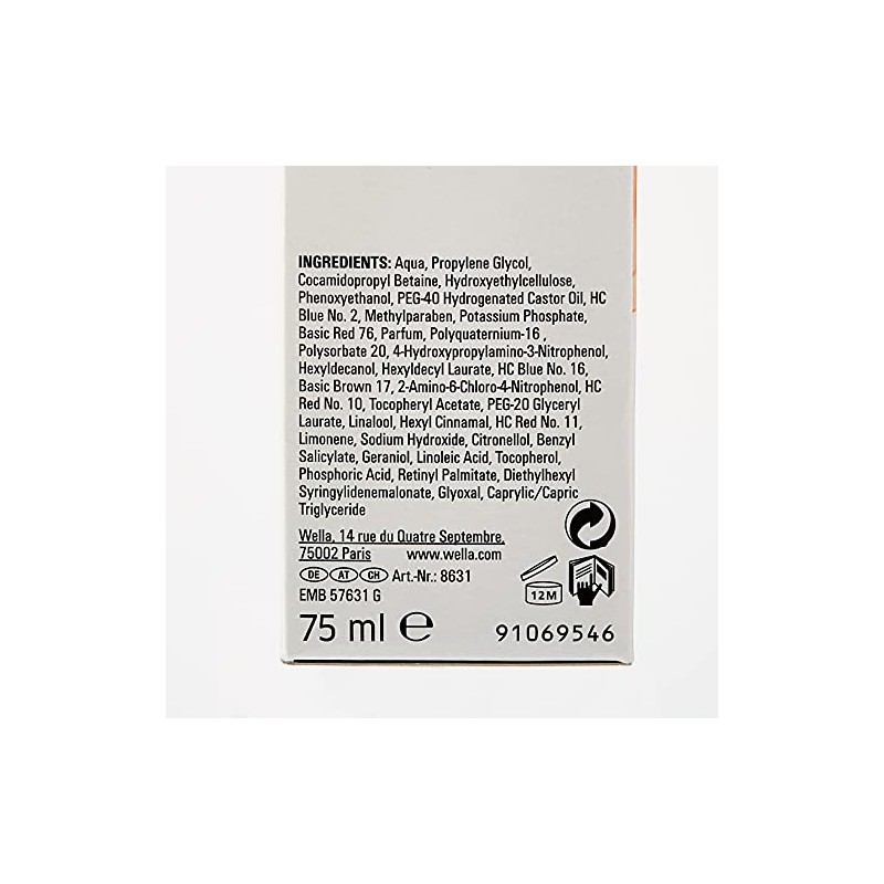 Wella Color Fresh 5/4 Light Brown Gloss Tint Red Pack
