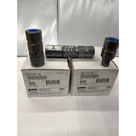 Parker NEW FEM-371-6FP AND FEM-372-6FP QUICK COUPLER SET