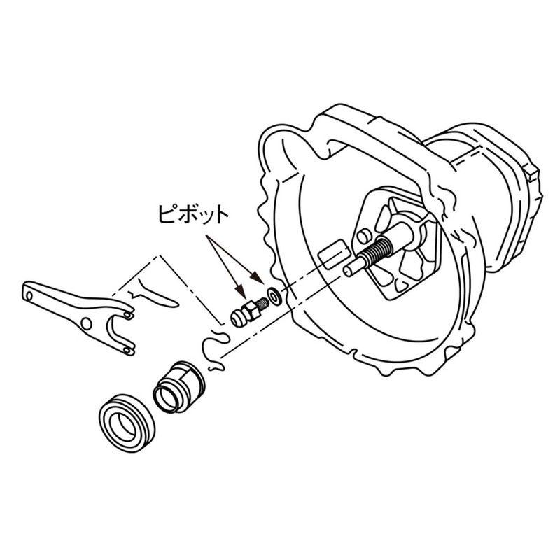 NISMO 30537-RS540 NISSAN Bluebird U12 CA18DE/CA18DET/SR20DET Reinforced Release Pivot