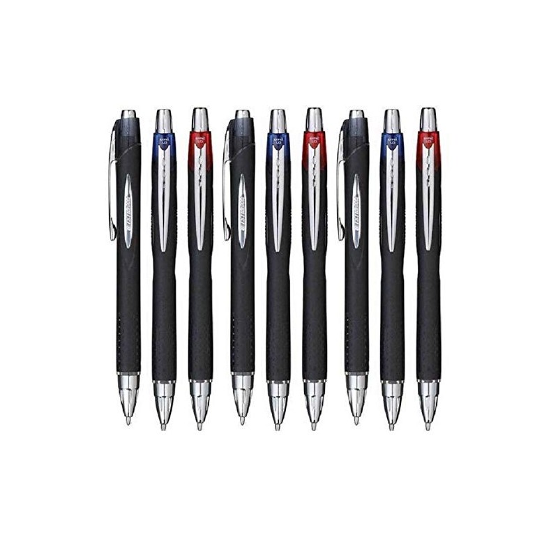 Uni Ball Colour Pack Jetstream Retractable Broad Rollerball Pen 1mm