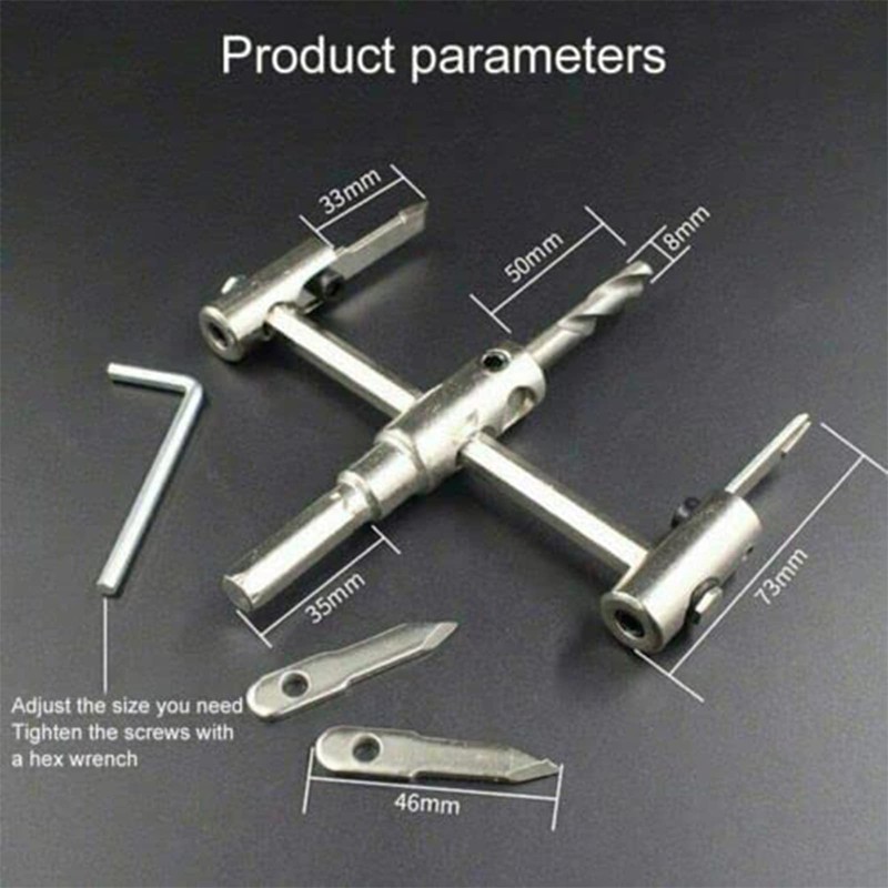 Boxonly Hole Saws Drill Bits Round Cutting Wood Cutter 40-300mm