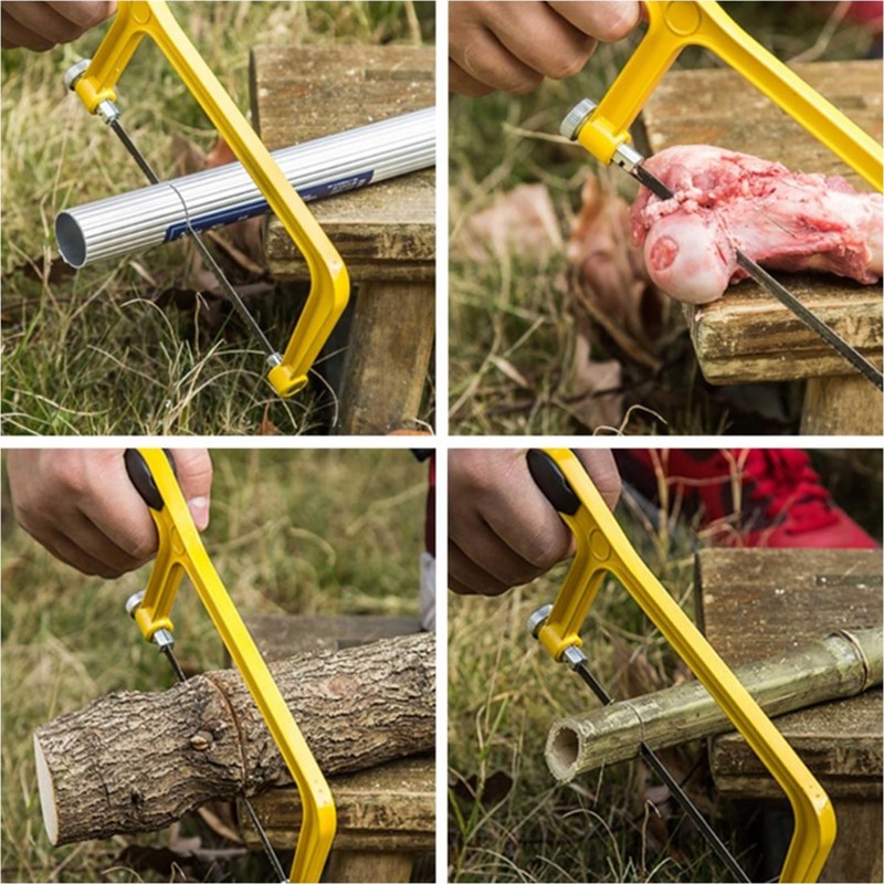 Hanpex 6 in. Mini Hacksaw & mitre Block Set -