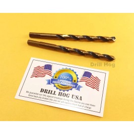 Drill Hog 13/64 Drill Bit 13/64 Molybdenum M7 HSS Twist Lifetime Warranty