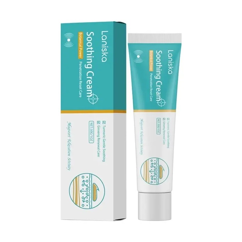 Crema Calmante Para Cuello Y Hombros Laniska 20g