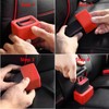 Jiozermi 2Pcs Seat Belt Buckle Holder Booster， Auto Seatbelt Guard