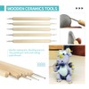 24 in 1 Pottery & Clay Sculpting Tools with Assorted